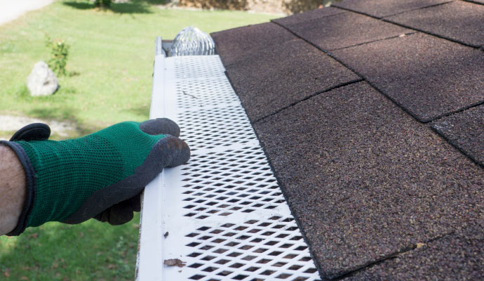 gutter guard installation